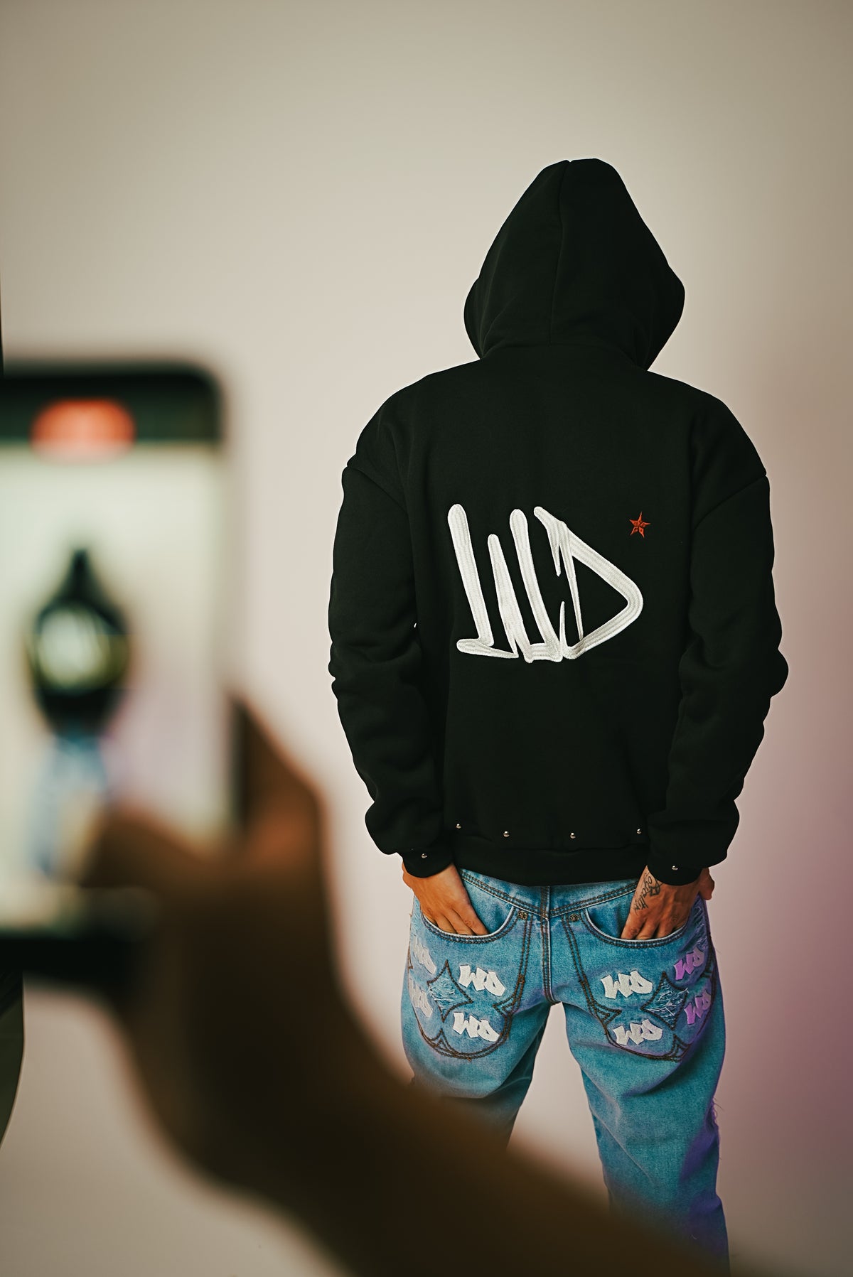 Criminal Delirium Hoodie con Gorro y Pasamontañas
