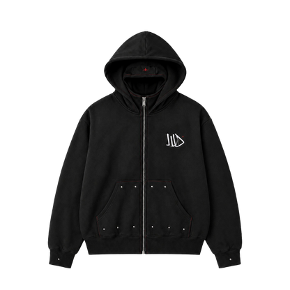 Criminal Delirium Hoodie con Gorro y Pasamontañas
